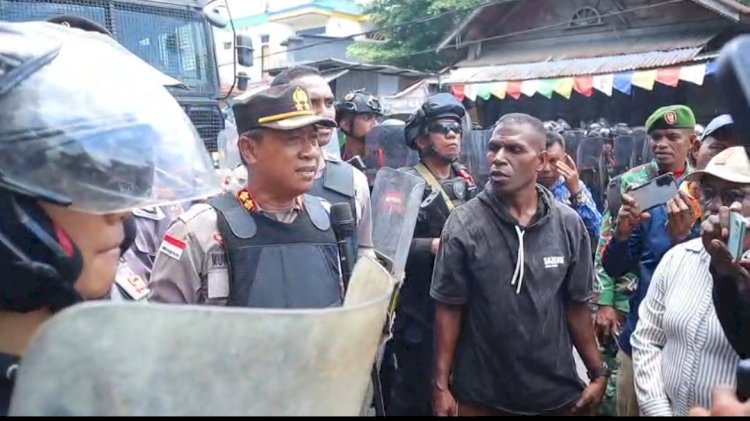 Polres Alor Kendalikan Situasi Pasca Tawuran Antar Warga di Kalabahi