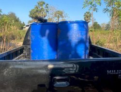 Gempur Miras Ilegal, Polda NTT Sita Ratusan Liter Sopi, Bekuk Dua Pelaku