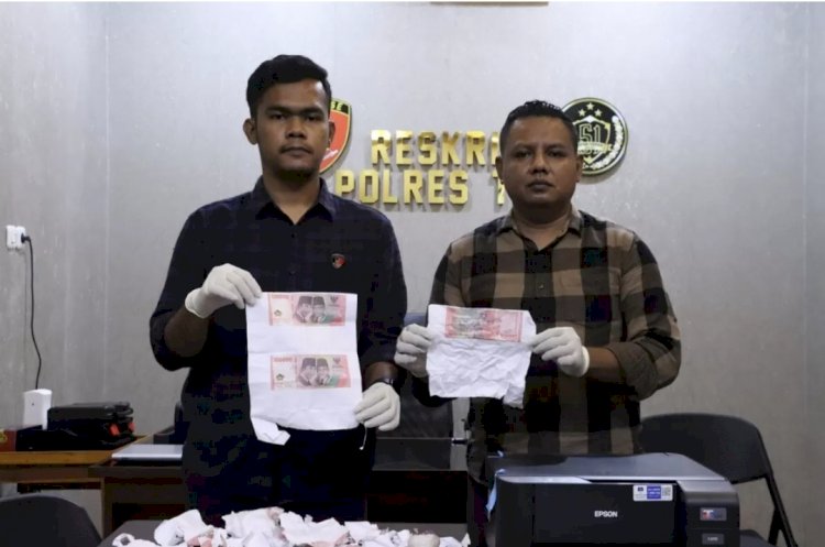 Polres TTU Bongkar Peredaran Uang Palsu di Kefamenanu, Pelaku Cetak Sendiri Pakai Printer Rumahan