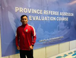 Antonius Rismiaji Tembus Peringkat 21 Nasional, PSSI NTT Resmi Punya Instruktur Wasit C3-C2