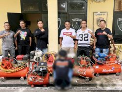 Spesialis Pencuri Kompresor Dibekuk! Jatanras Polresta Kupang Kota Bongkar Aksi di Sejumlah Bengkel Tambal Ban