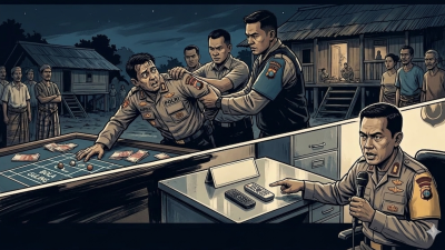 Oknum Anggota Polri di Malaka Diduga Main Judi, Langsung Diamankan