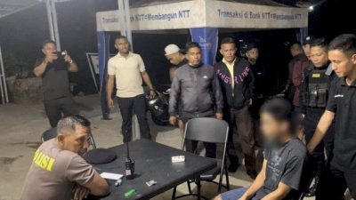 Pencuri Helm di Lippo Plaza Kupang Nyaris Diamuk Massa, Diamankan Polisi