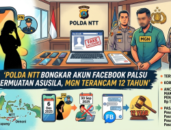 Polda NTT Bongkar Akun Facebook Palsu Bermuatan Asusila, MGN Terancam 12 Tahun