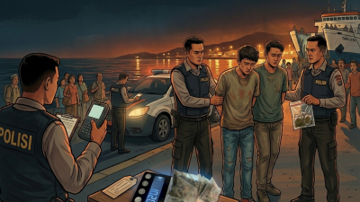 MIRIS! Pelajar Tertangkap Bawa Ganja di Larantuka, Positif Narkoba