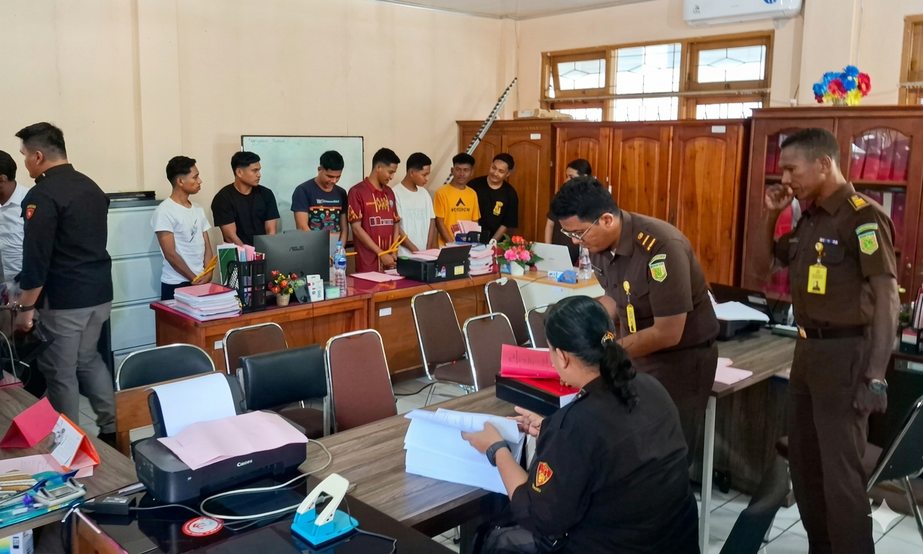Tujuh Tersangka Kasus Kematian Sebastian Bokol Siap Disidangkan