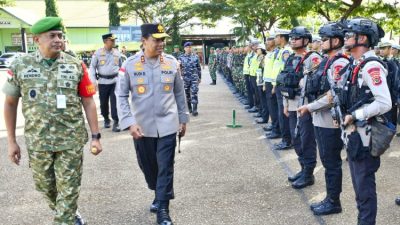 Kapolda NTT dan Danrem 161/Wira Sakti Pastikan Pengamanan VVIP Siap Total Sambut Kunker Wapres Gibran