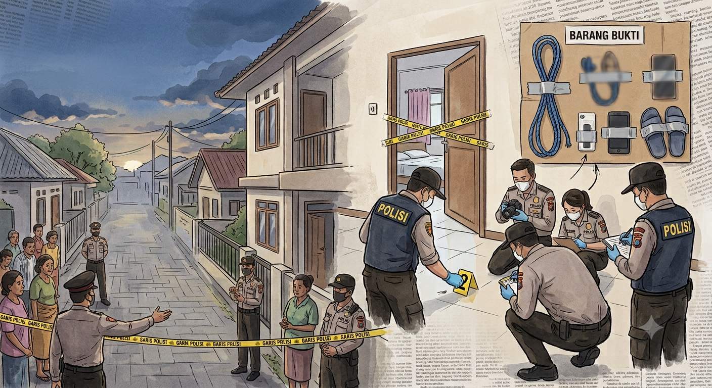Polres Kupang Gerak Cepat Ungkap Fakta Penemuan Dokter Meninggal Gantung Diri di Baumata