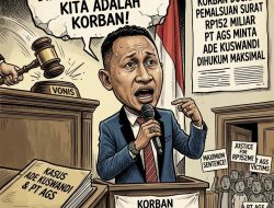 Jelang Vonis, Korban Dugaan Pemalsuan Surat Rp152 Miliar PT AGS Minta Ade Kuswandi Dihukum Maksimal