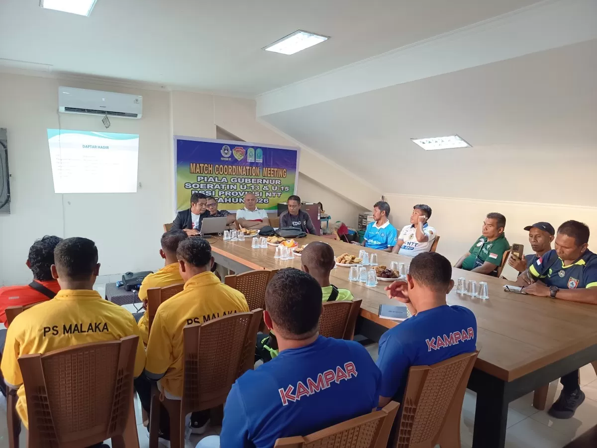 24 Tim Siap Bertarung di Piala Gubernur Soeratin Cup U-13 dan U-15 Seri NTT 2026 24 Tim Siap Bertarung di Piala Gubernur Soeratin Cup U-13 dan U-15 Seri NTT 2026