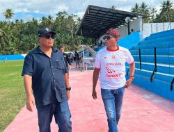 Ketua PSSI NTT Puji Stadion Apebuan, Flores Timur Punya Modal Kuat Sukseskan ETMC XXXV 2026