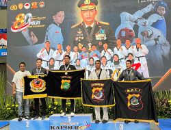 Bripda Igor Tong Harumkan Nama Polda NTT, Raih Medali Perunggu pada Kejurnas Taekwondo Kapolri Cup VII