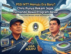 Berebut Kursi Ketua PSSI NTT, Chris Tawarkan Pengalaman, Fernando Usung Pembaruan